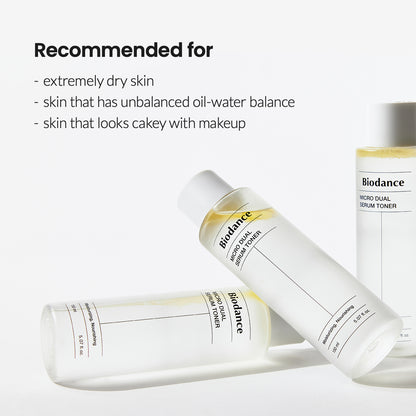Biodance Micro Dual Serum Toner 150ml