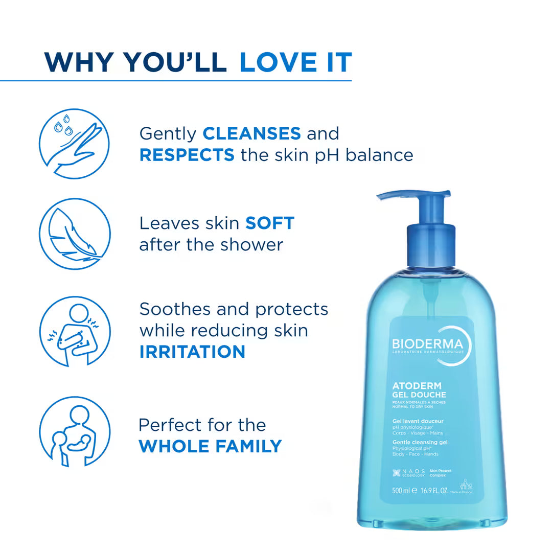 Bioderma Atoderm Gentle Cleansing Gel