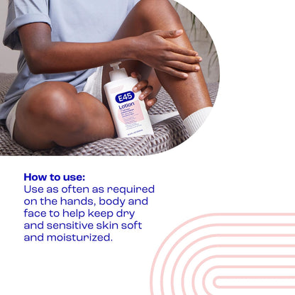 E45 Lotion - For Very Dry + Sensitive Skin 500ml how to use