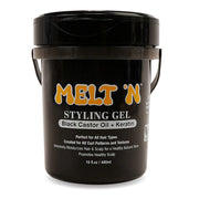 Ebin New York MELT'N Styling Gel Black Castor Oil + Keratin