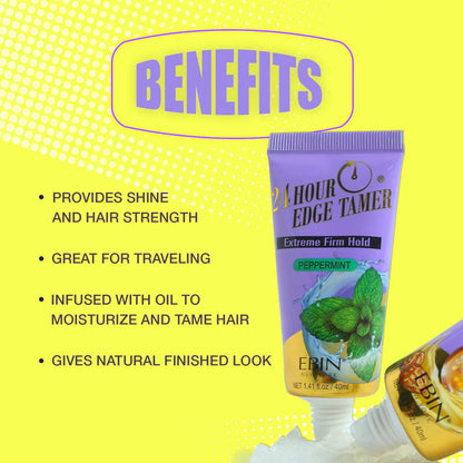 Ebin New York 24 Hour Edge Tamer Gel 1.4oz