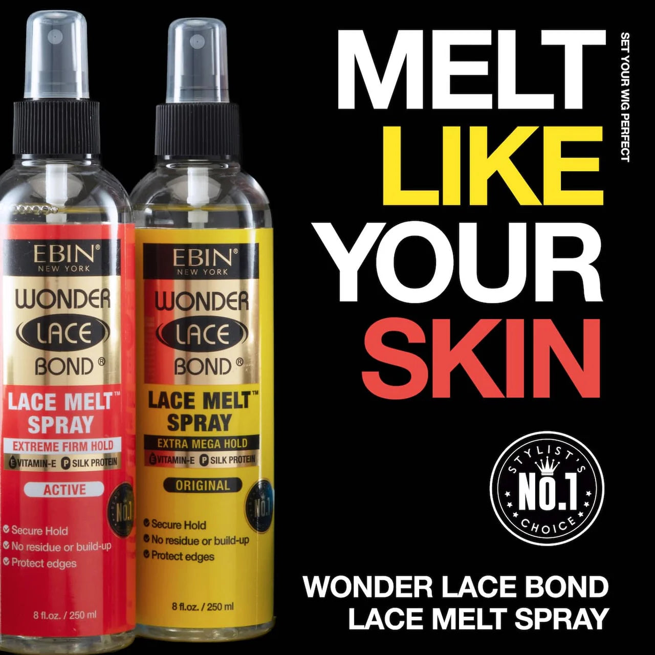 Ebin New York Wonder Lace Bond Lace Melt Spray