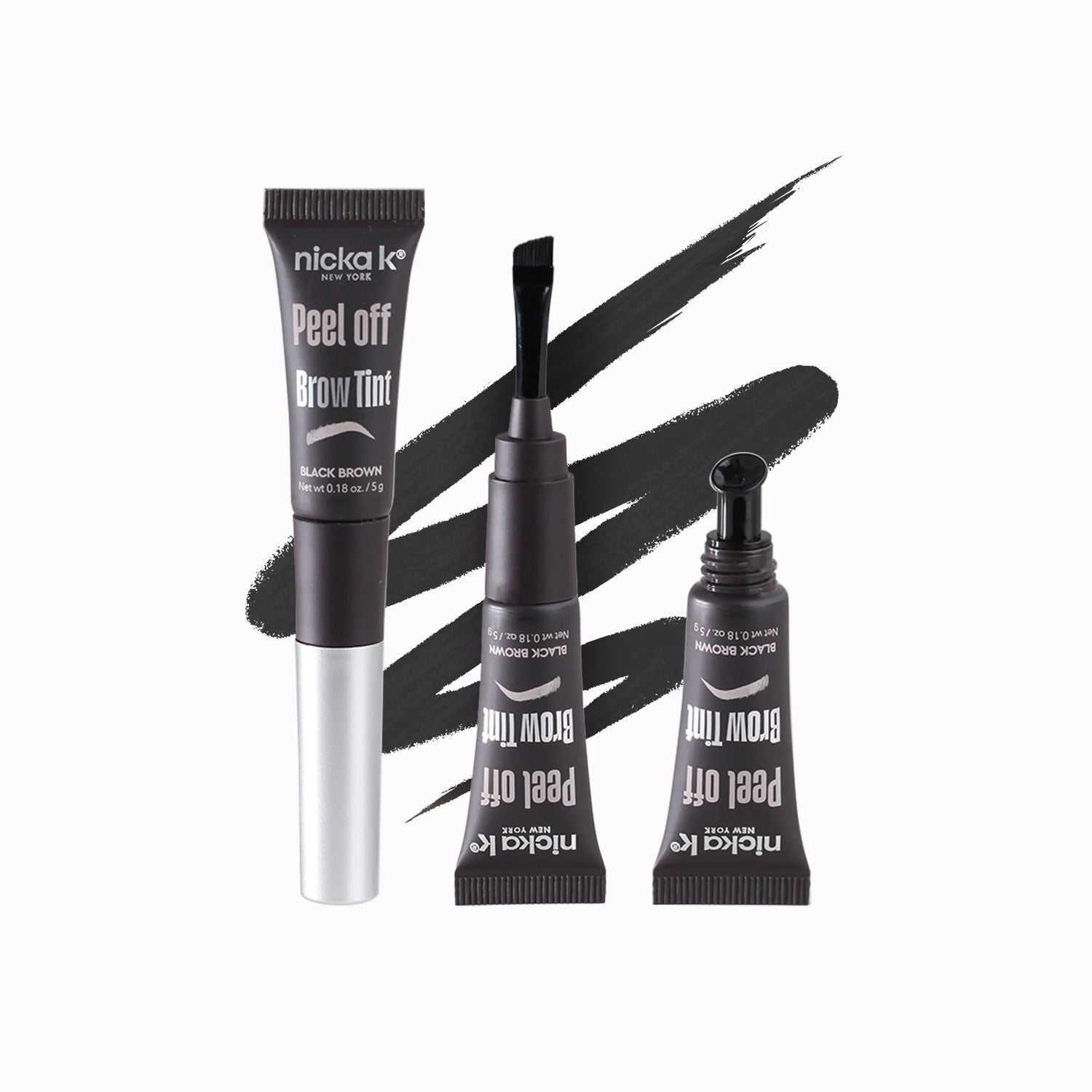 Nicka K Peel Off Brow Tint