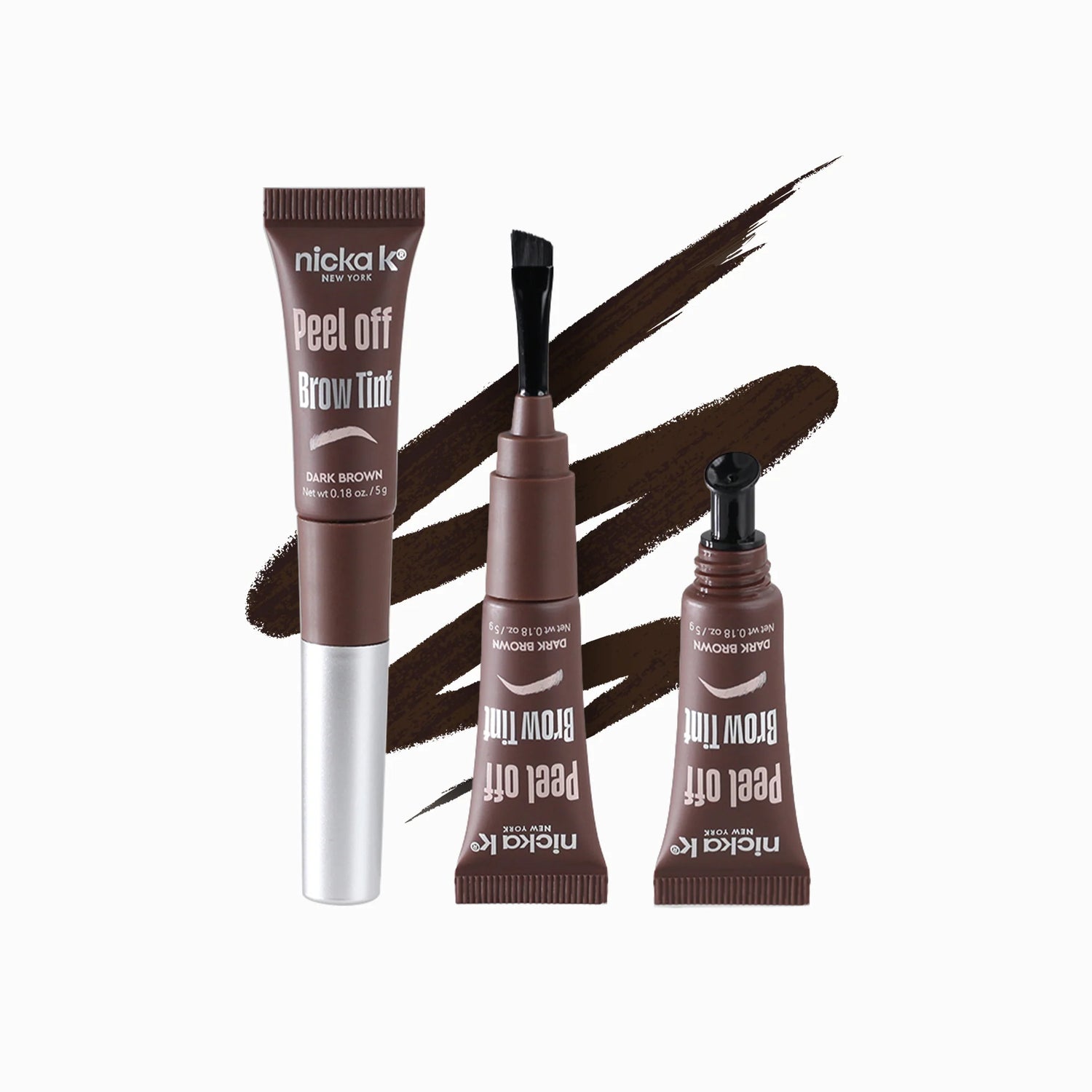 Nicka K Peel Off Brow Tint