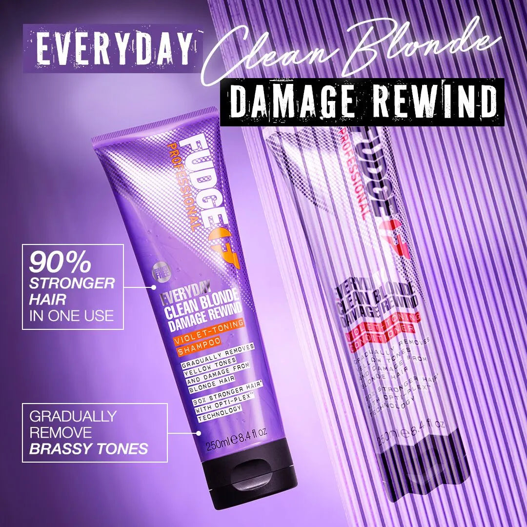 Fudge Professional Everday Clean Blonde Damage Rewind Conditioner 250ml