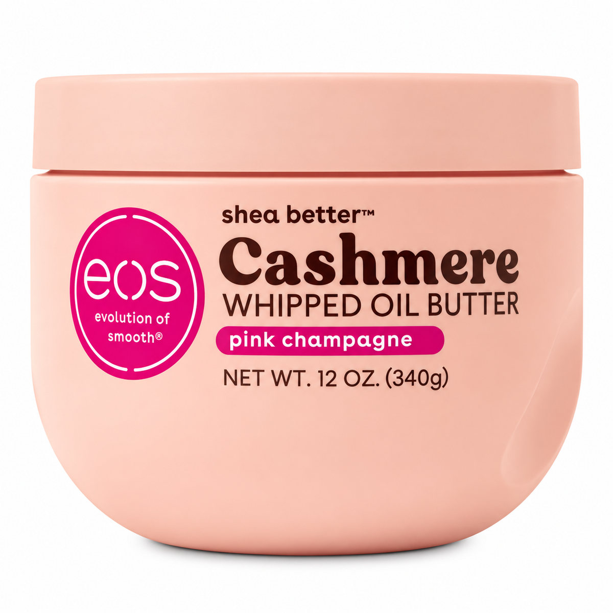EOS Pink Champagne Cashmere Whipped Oil Butter 12oz