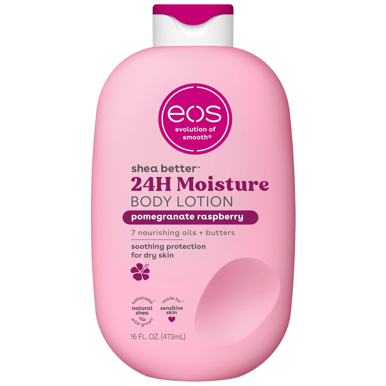 EOS Shea Better 24H Moisture Body Lotion Pomegranate Raspberry 473ml