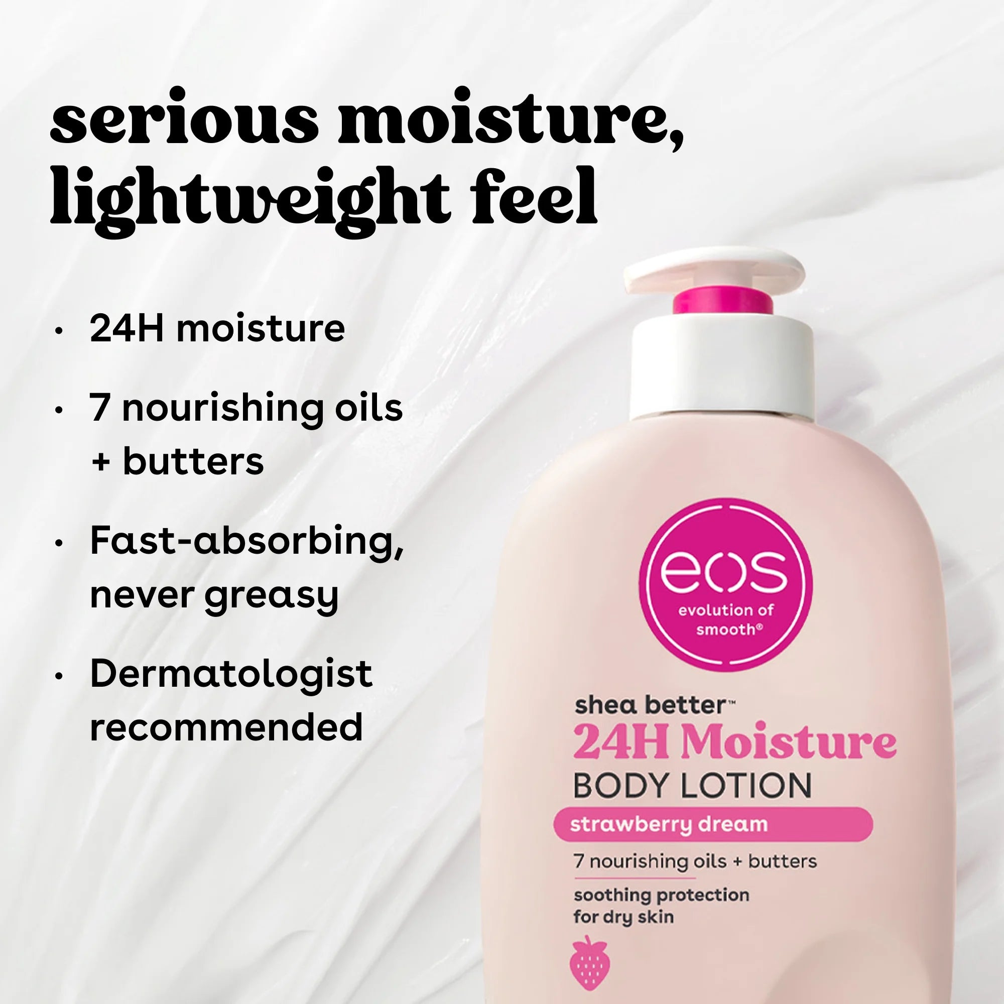 EOS Shea Better 24H Moisture Body Lotion Strawberry Dream 473ml