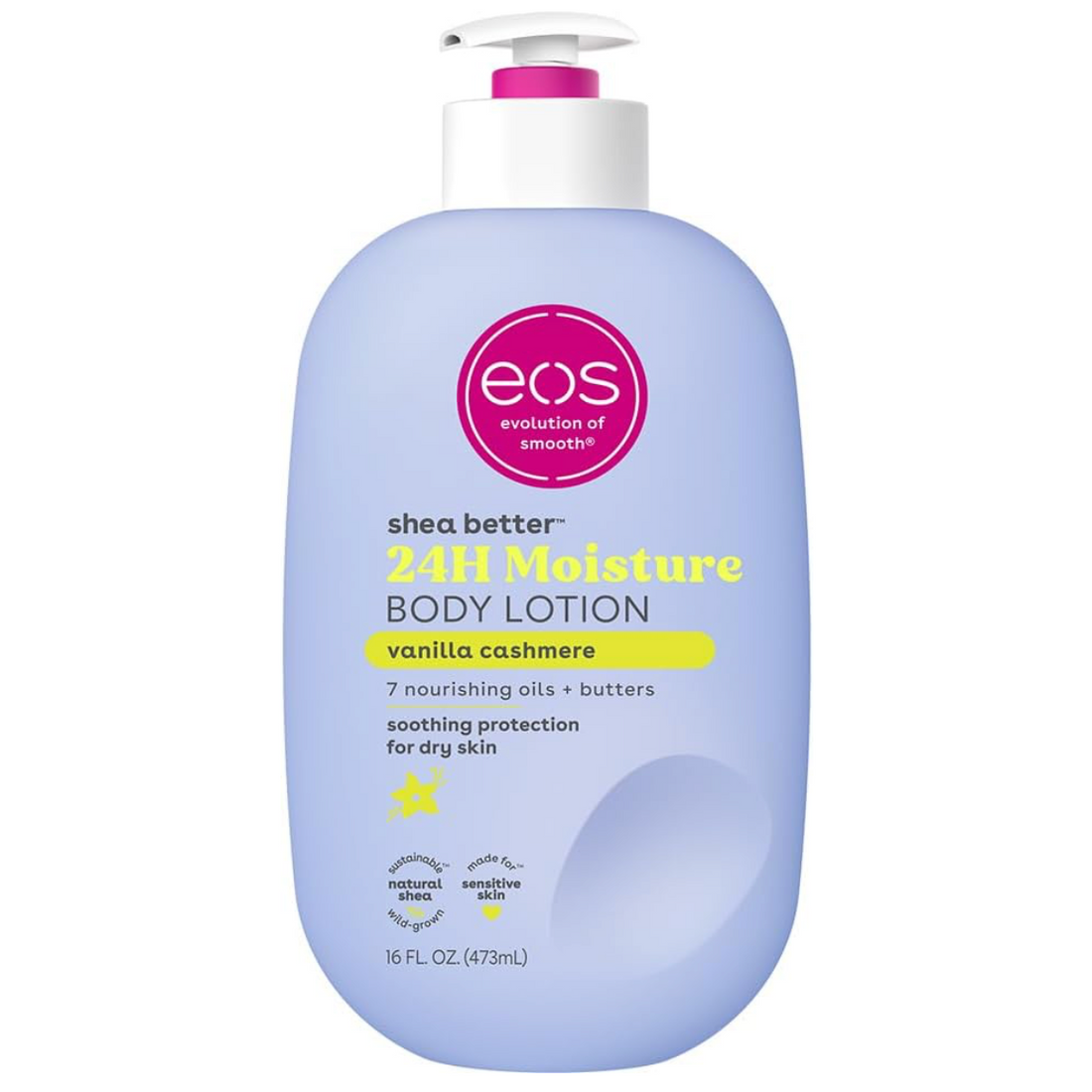 EOS Shea Better 24H Moisture Body Lotion Vanilla Cashmere 473ml