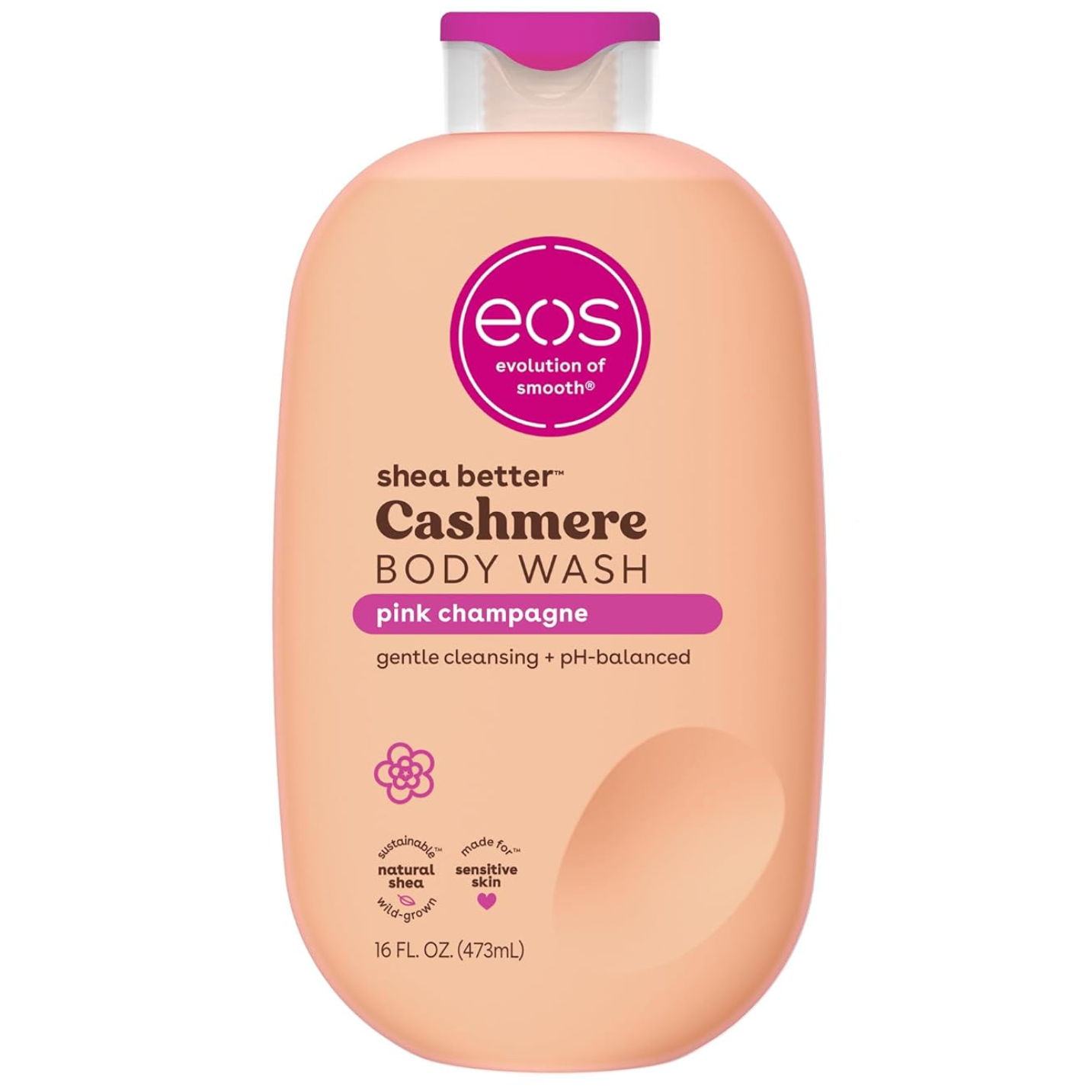 EOS Shea Better Cashmere Body Wash Pink Champagne 473ml
