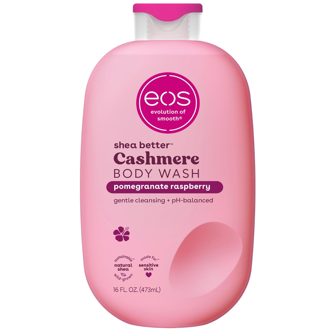 EOS Shea Better Cashmere Body Wash Pomegranate Raspberry 473ml