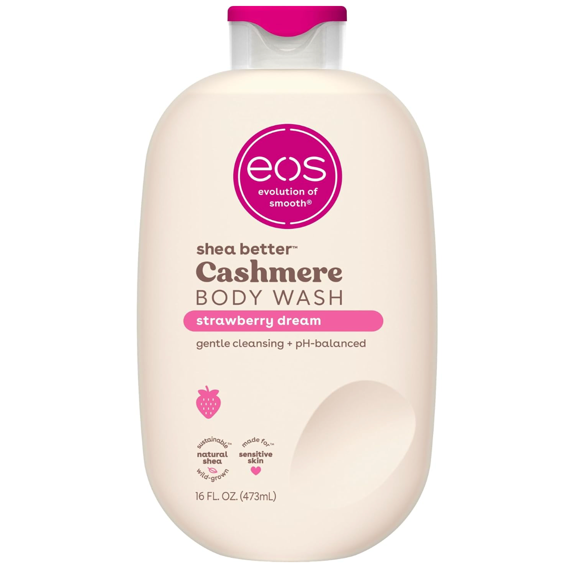 EOS Shea Better Cashmere Body Wash Strawberry Dream 473ml