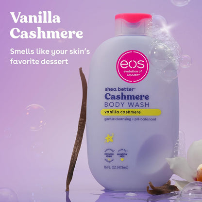 EOS Shea Better Cashmere Body Wash Vanilla Cashmere 473ml