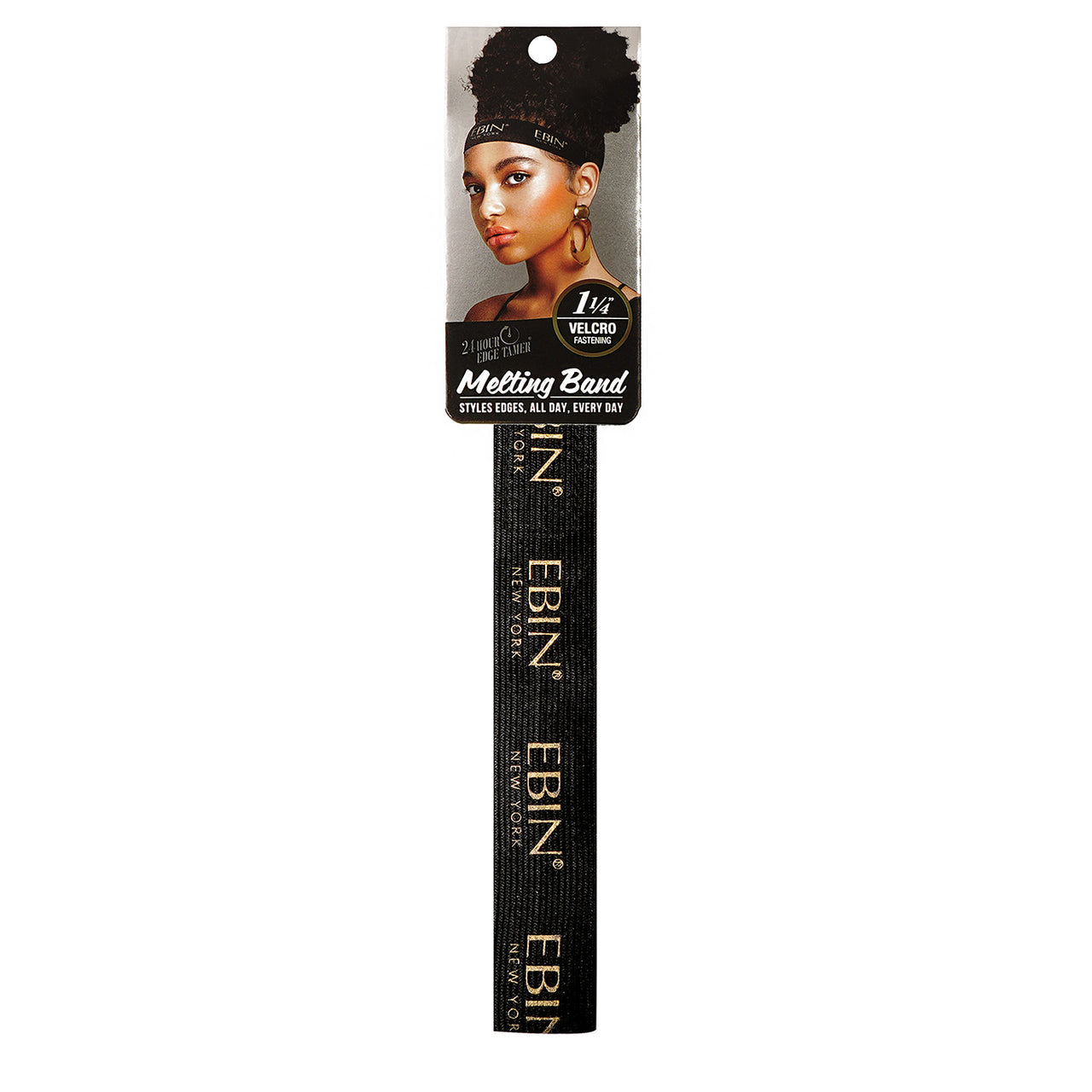 Ebin New York 24 Hour Edge Tamer Melting Band - Regular Black