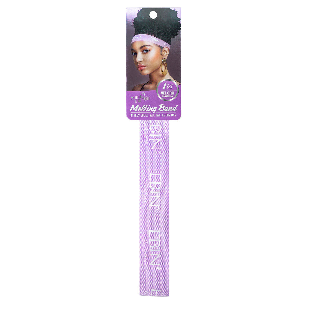 Ebin New York 24 Hour Edge Tamer Melting Band - Regular Purple