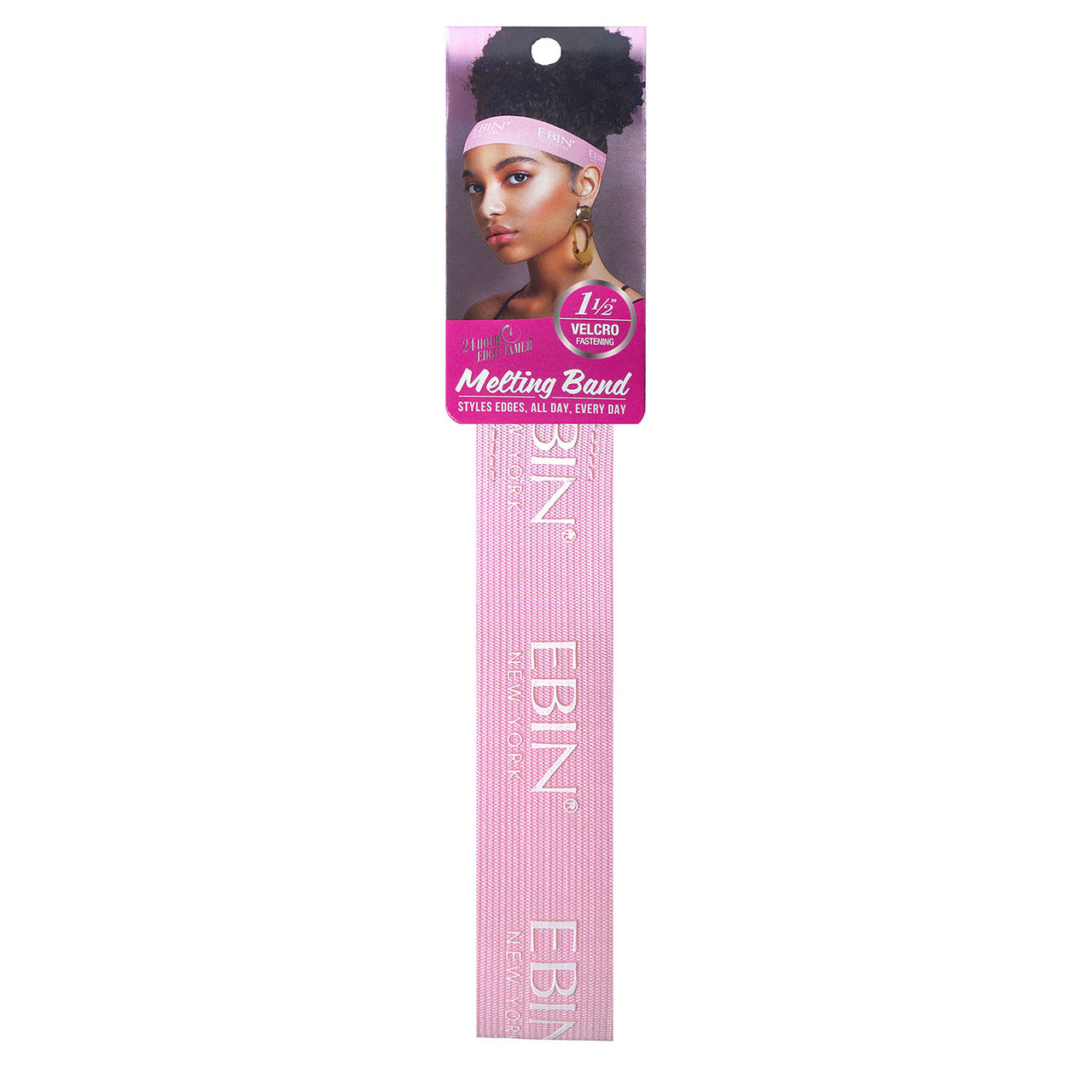 Ebin New York 24 Hour Edge Tamer Melting Band - Wide Pink