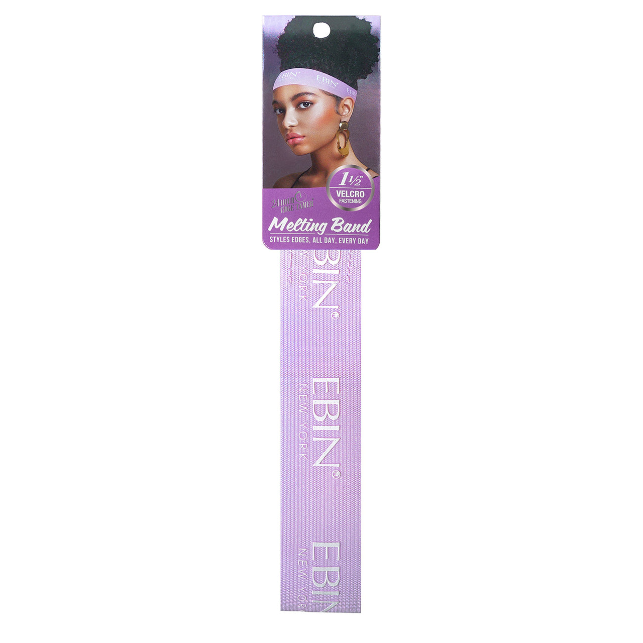 Ebin New York 24 Hour Edge Tamer Melting Band - Wide Purple