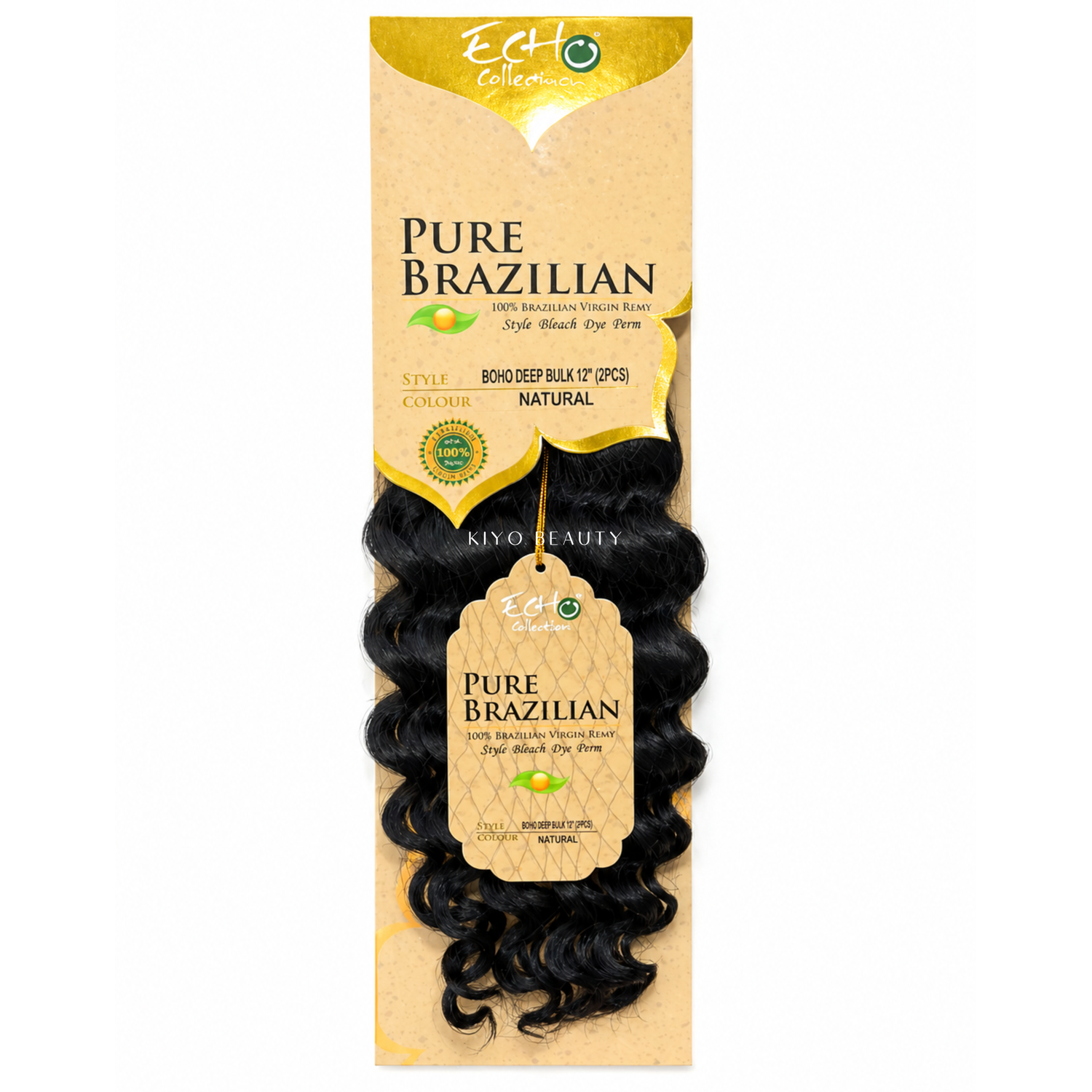 Echo Collection 100% Pure Brazilian Boho Deep Bulk (2pc)