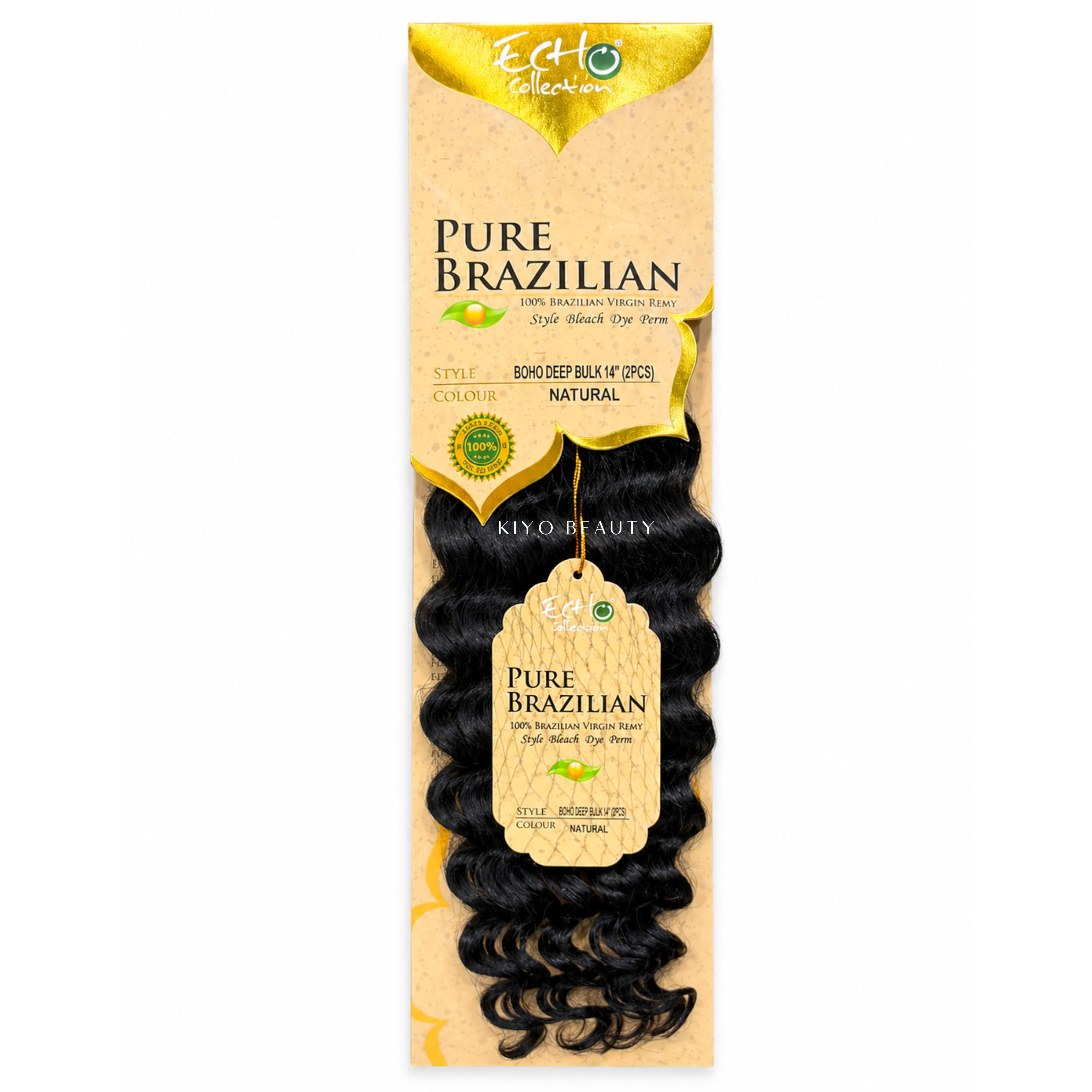 Echo Collection 100% Pure Brazilian Boho Deep Bulk (2pc)