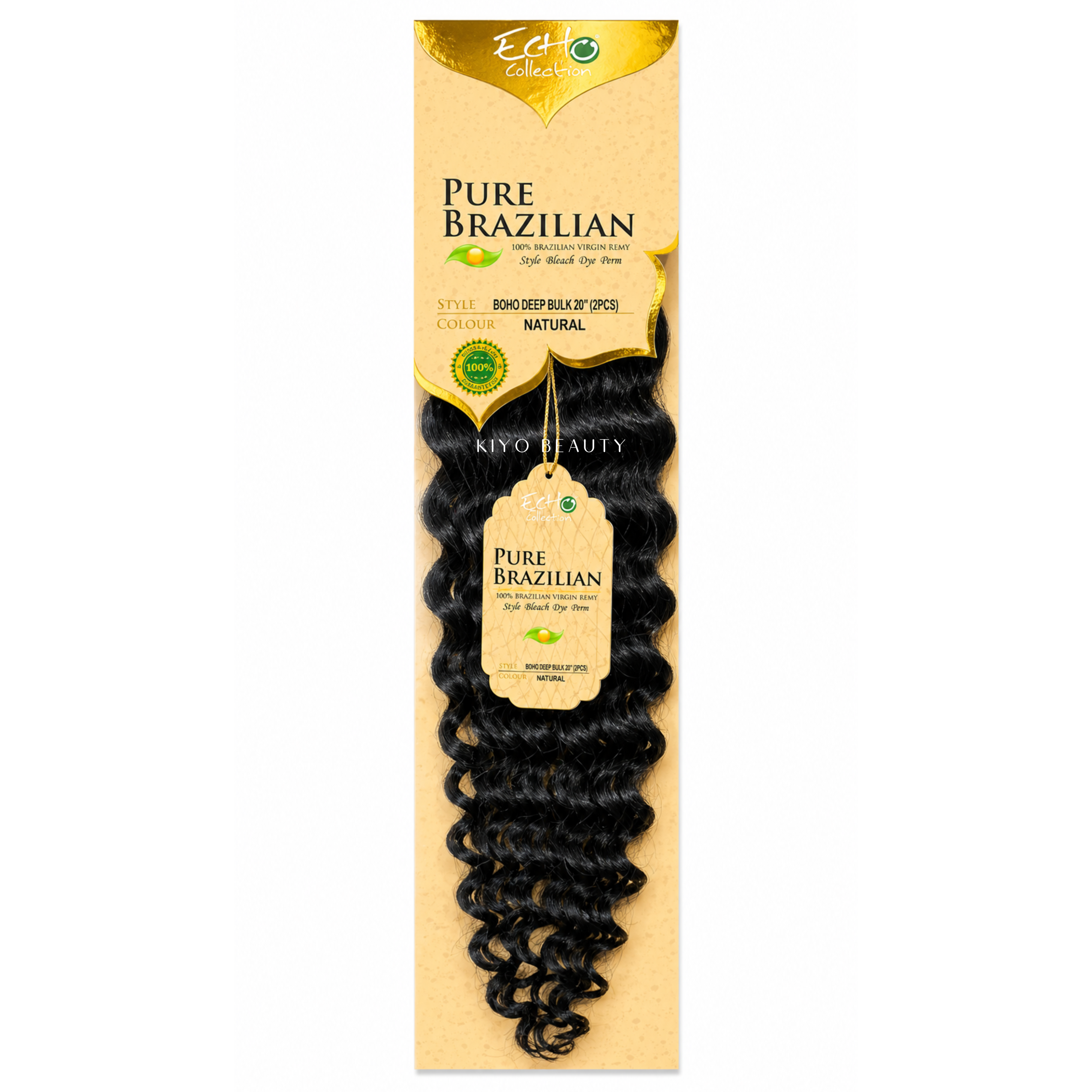 Echo Collection 100% Pure Brazilian Boho Deep Bulk (2pc)