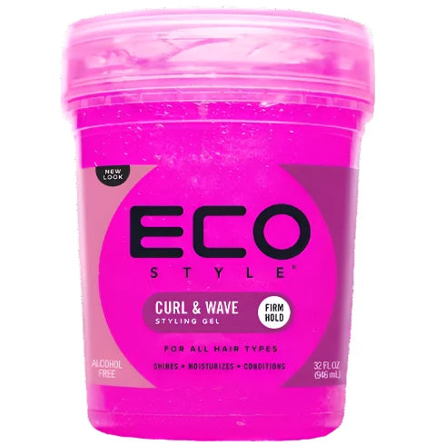 Eco Style Curl & Wave Styling Gel Firm Hold