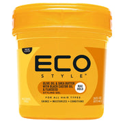 Eco Styler Gold Olive & Shea Butter & Black Castor Oil & Flaxseed Styling Gel 16oz New packaging
