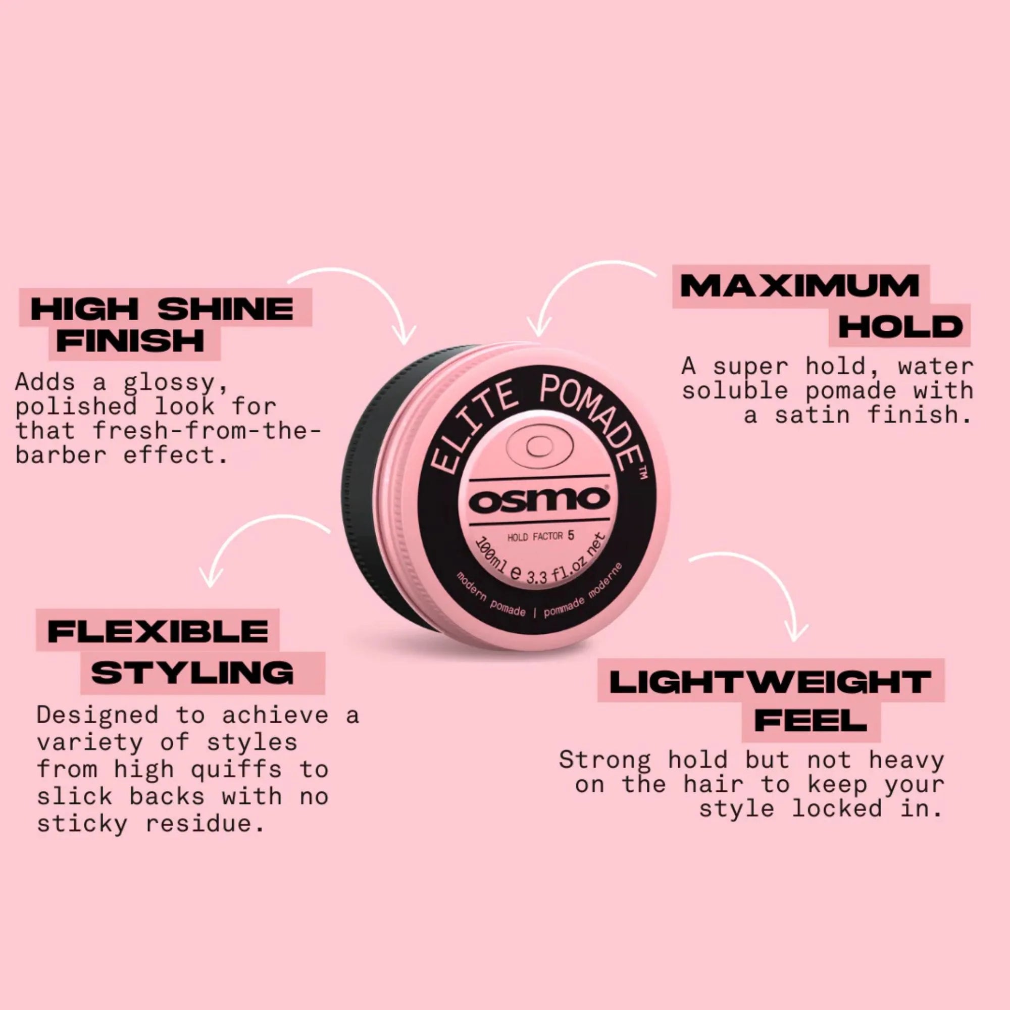 Osmo Elite Pomade Versatile Pomade 100ml