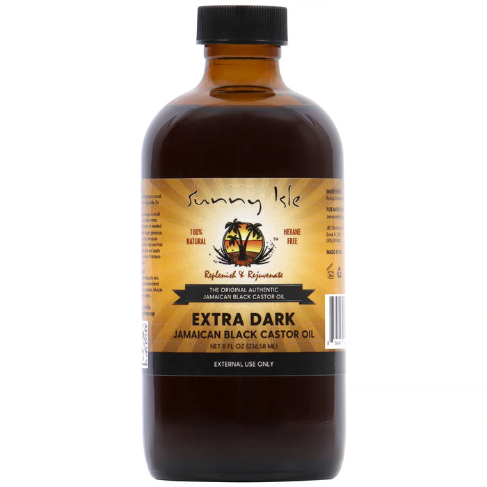 Sunny Isle Extra Dark Jamaican Black Castor Oil 8oz