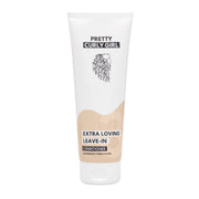 Tube of 'Pretty Curly Girl' Extra Loving Leave-In Conditioner on a white background