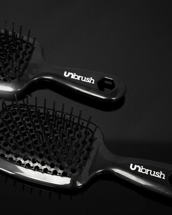 UNbrush Detangling Hair Brush - Midnight