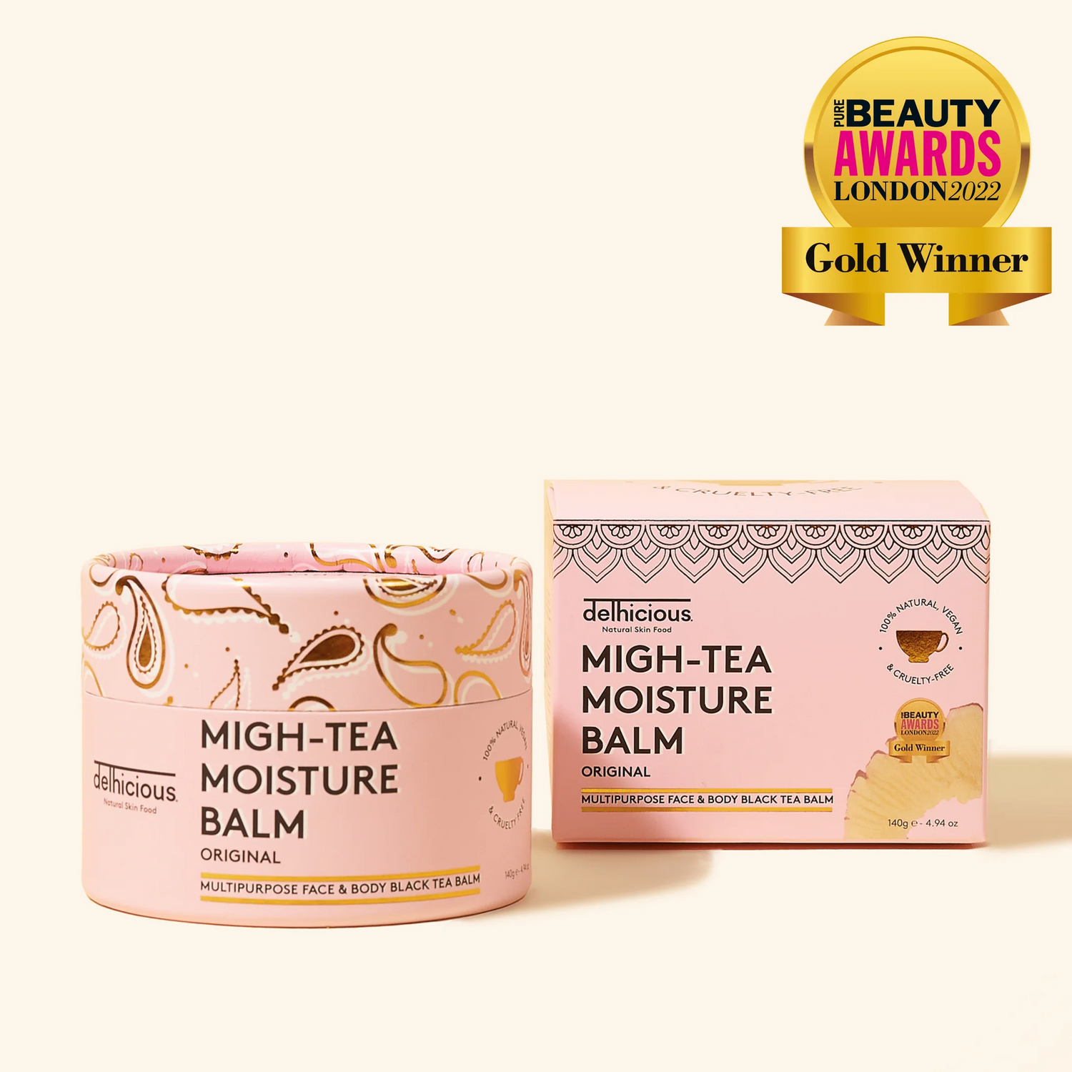 Delhicious Migh-Tea Moisture Multipurpose Balm - Original 140g
