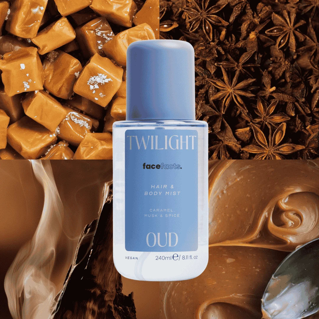 FaceFacts Twilight Oud Hair & Body Mist 240ml