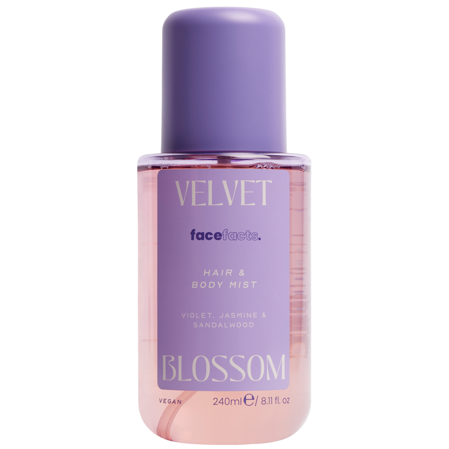 FaceFacts Velvet Blossom Hair & Body Mist 240ml