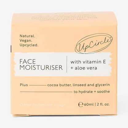 UpCircle Face Moisturiser with Vitamin E + Aloe Vera - Eco Day Cream 60ml