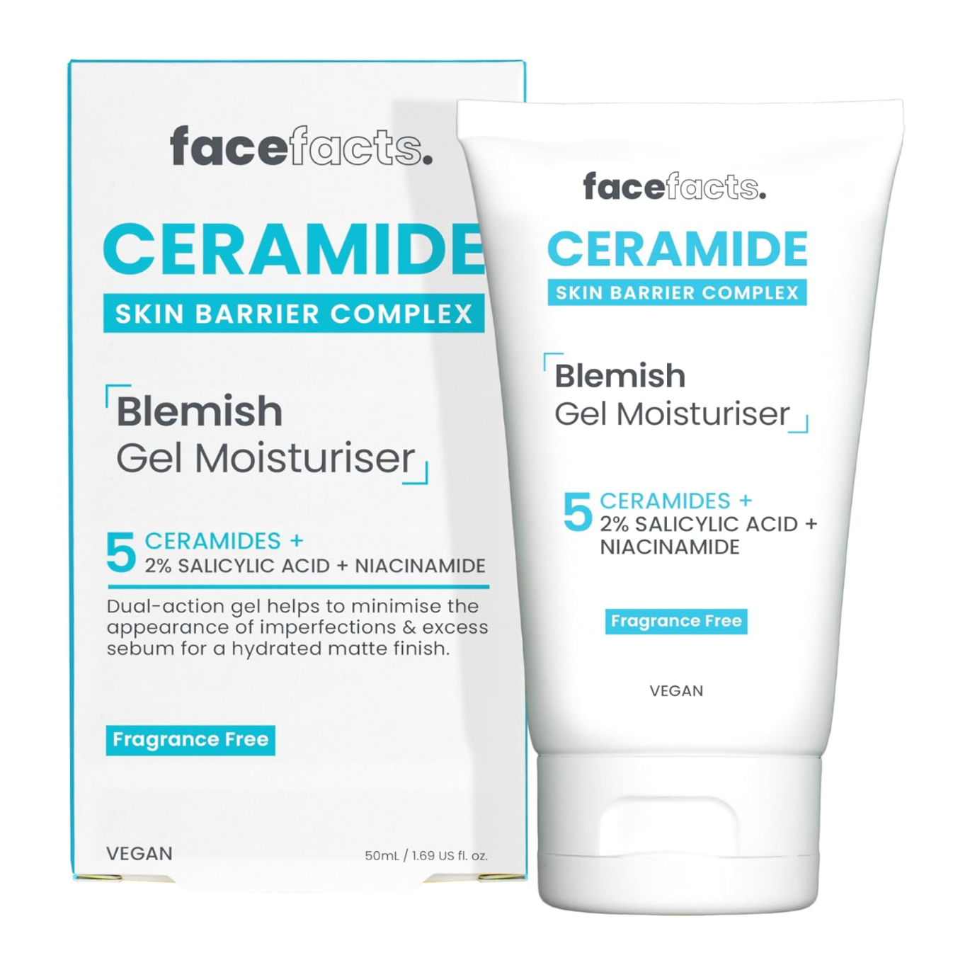 Facefacts Ceramides Blemish Gel Moisturiser 50ml