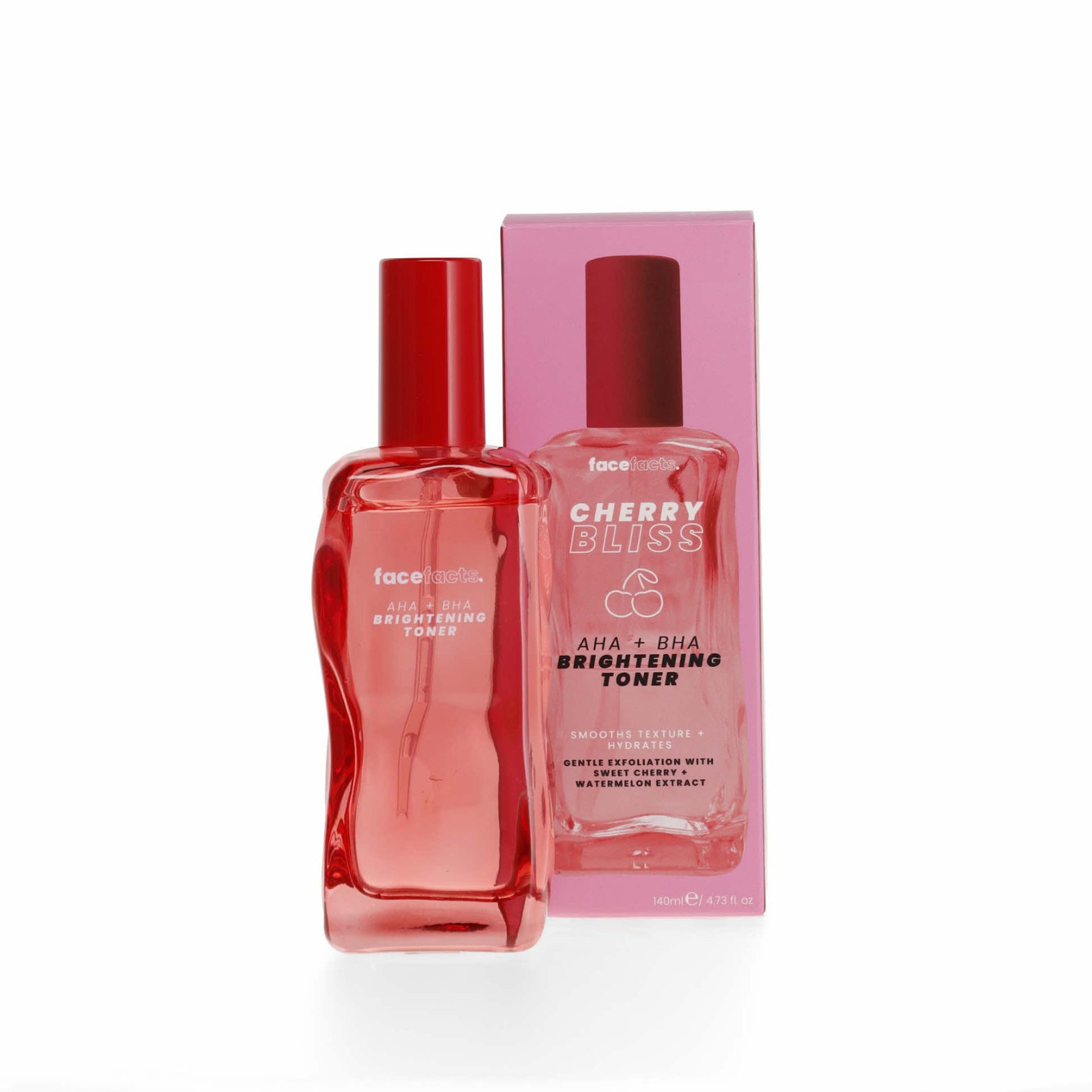 Facefacts Cherry Bliss AHA & BHA Brightening Toner 140ml
