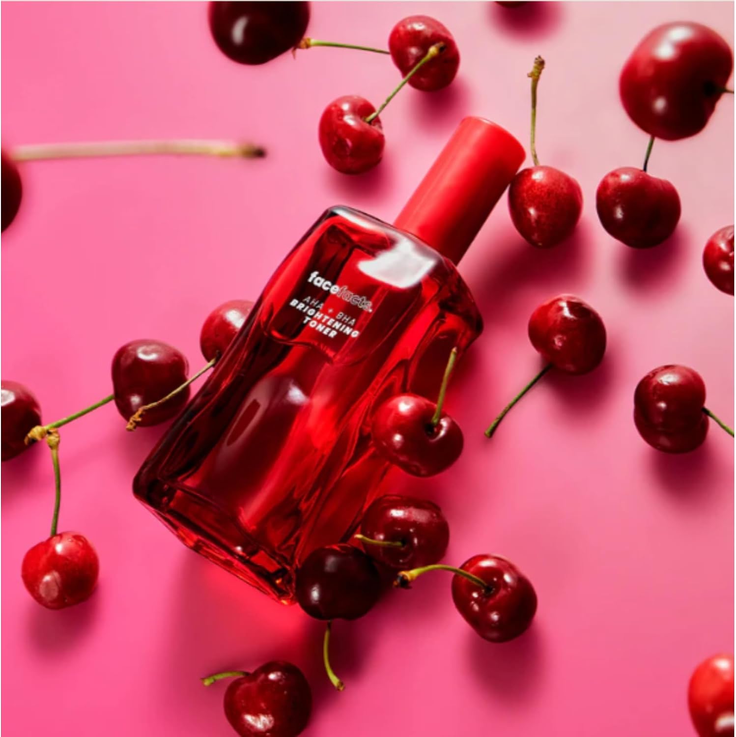 Facefacts Cherry Bliss AHA & BHA Brightening Toner 140ml