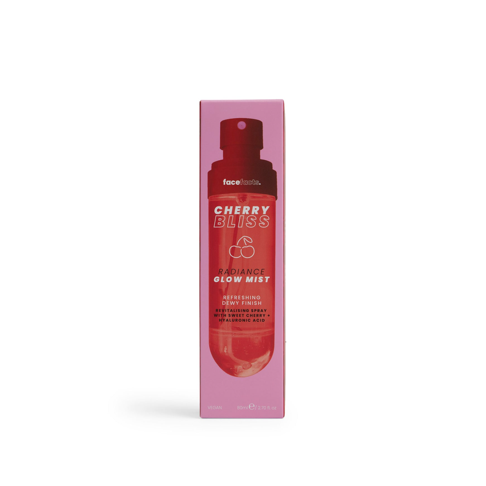 Facefacts Cherry Bliss Radiance Glow Mist 80ml