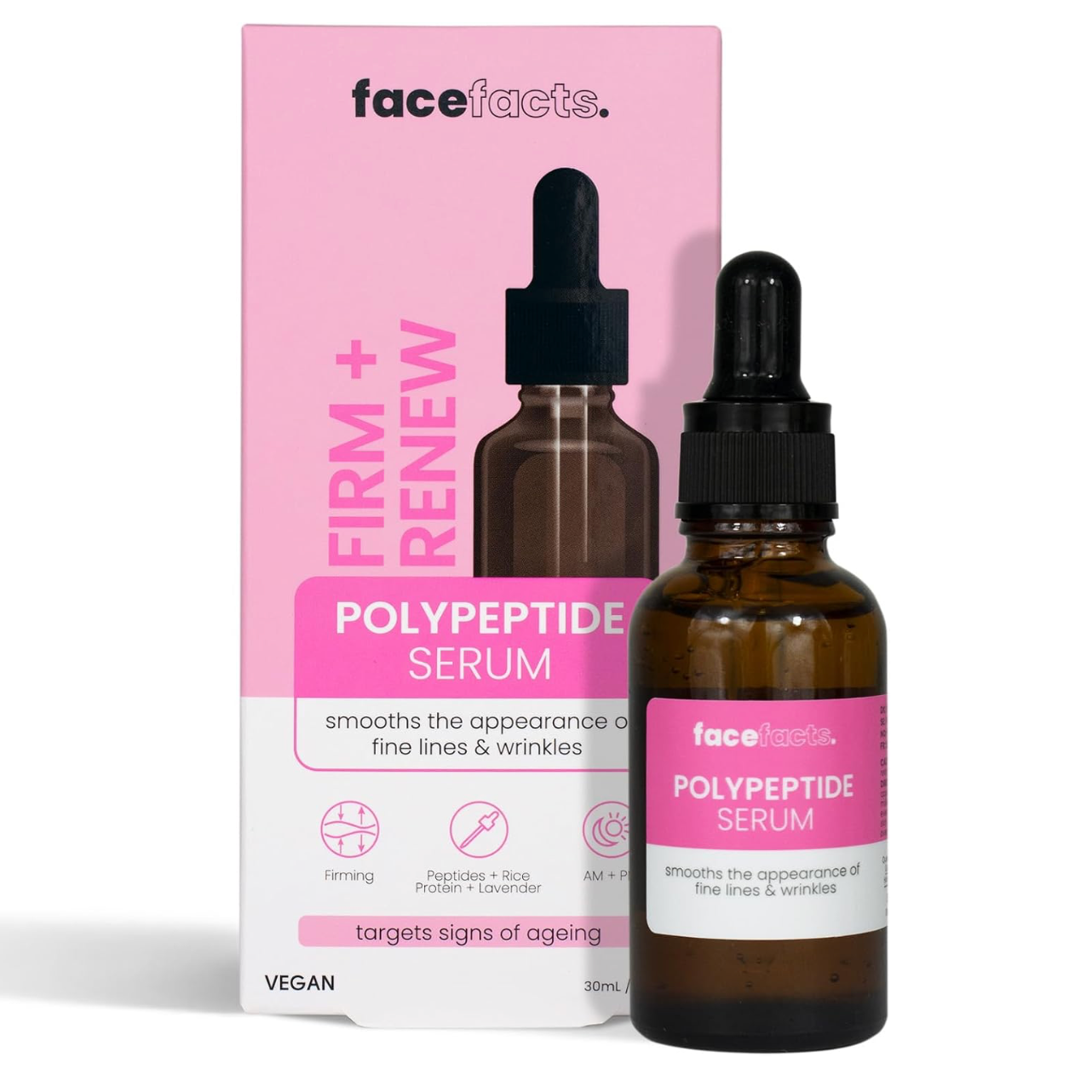 Facefacts Firm & Revitalise Polypeptide Serum 30ml