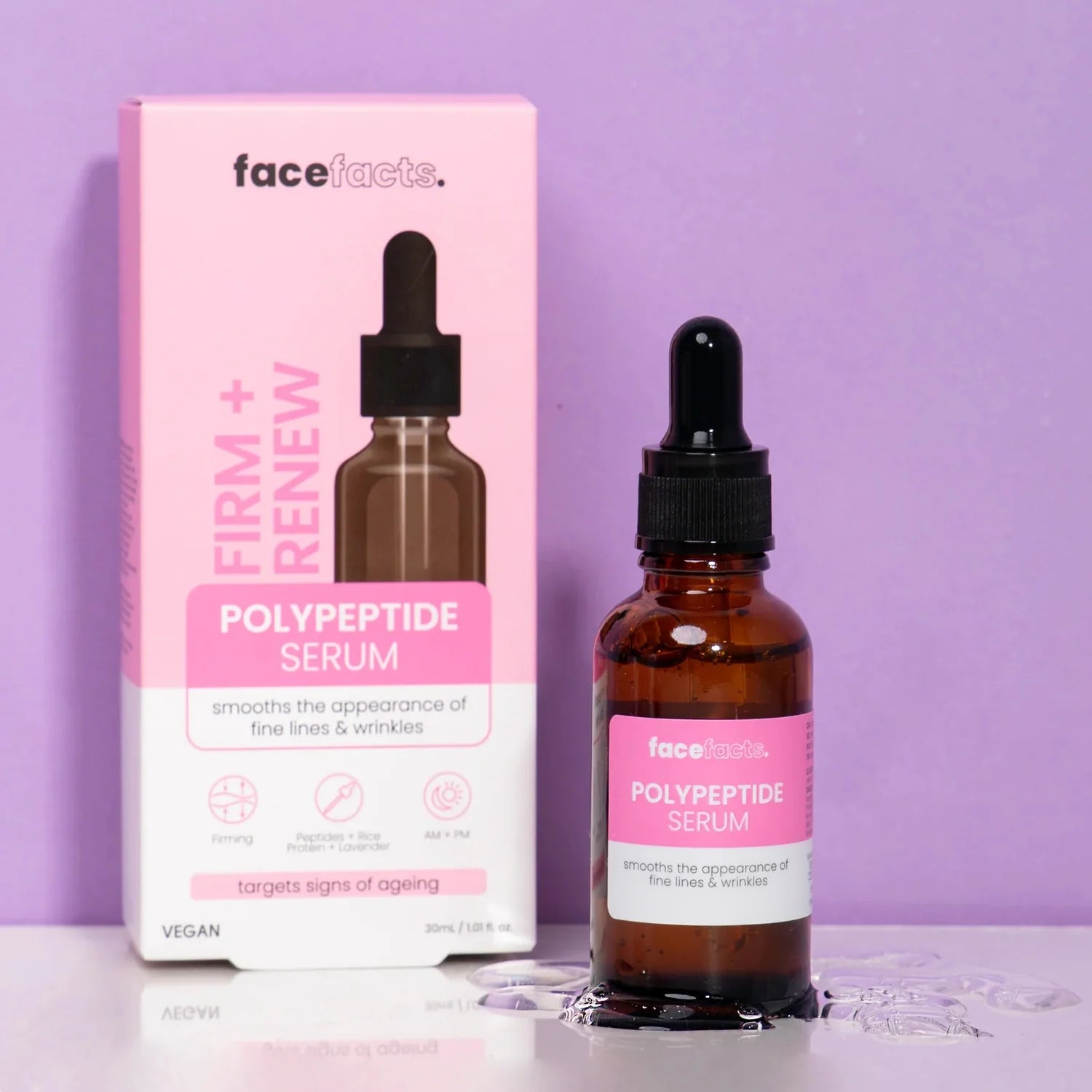 Facefacts Firm & Revitalise Polypeptide Serum 30ml