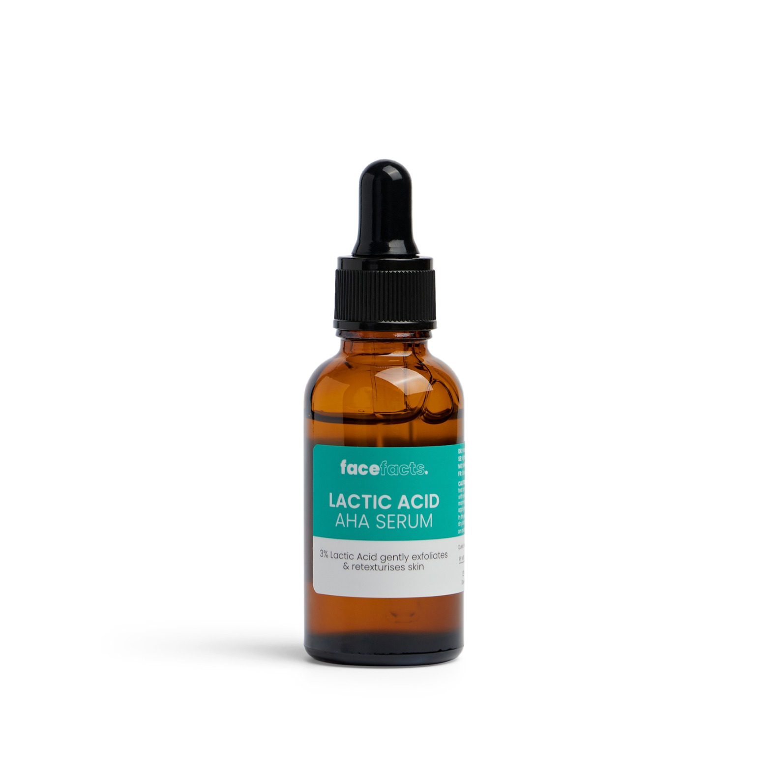 Facefacts Glow & Resurface Lactic Acid AHA Serum 30ml
