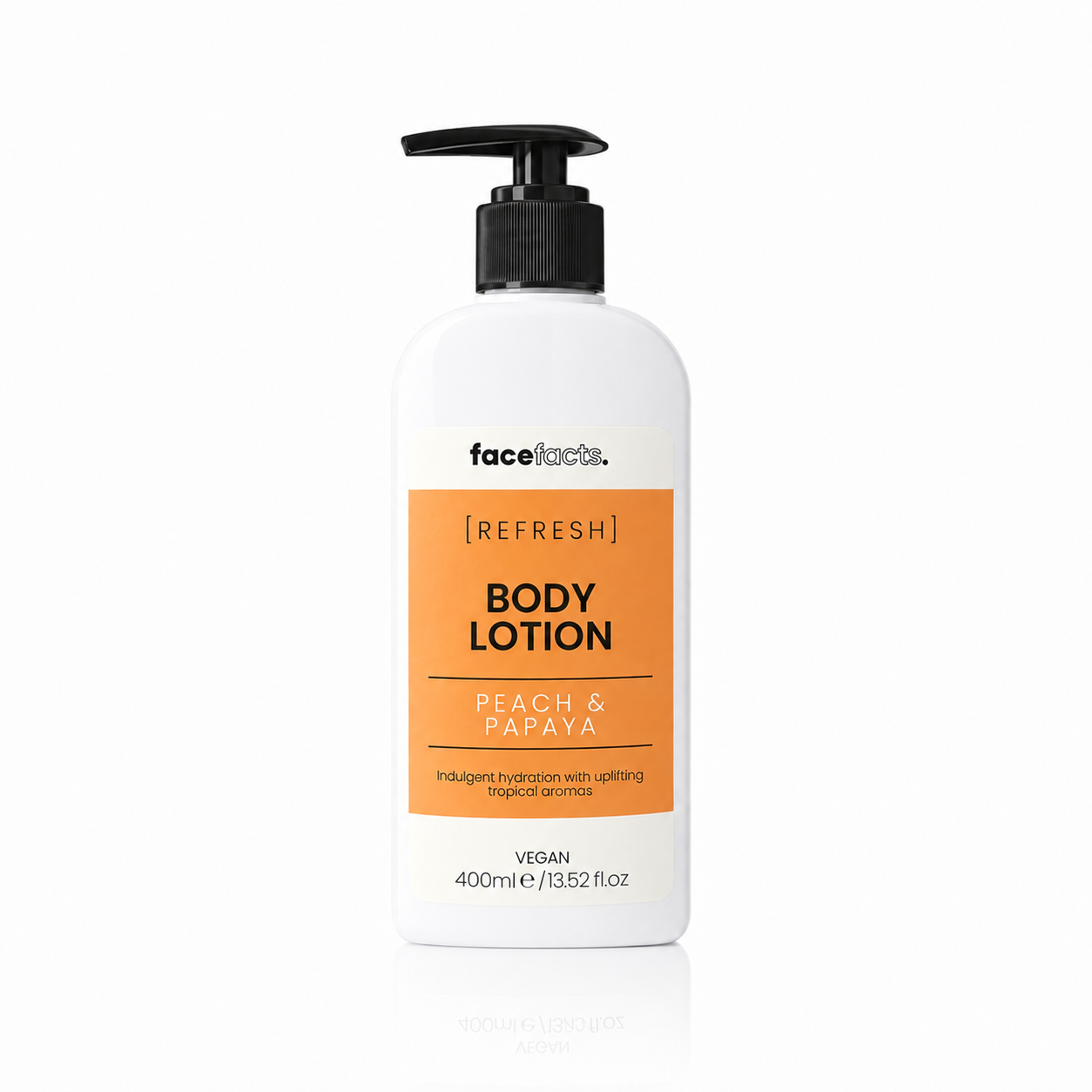 Facefacts Refresh Peach & Papaya Body Lotion 400ml