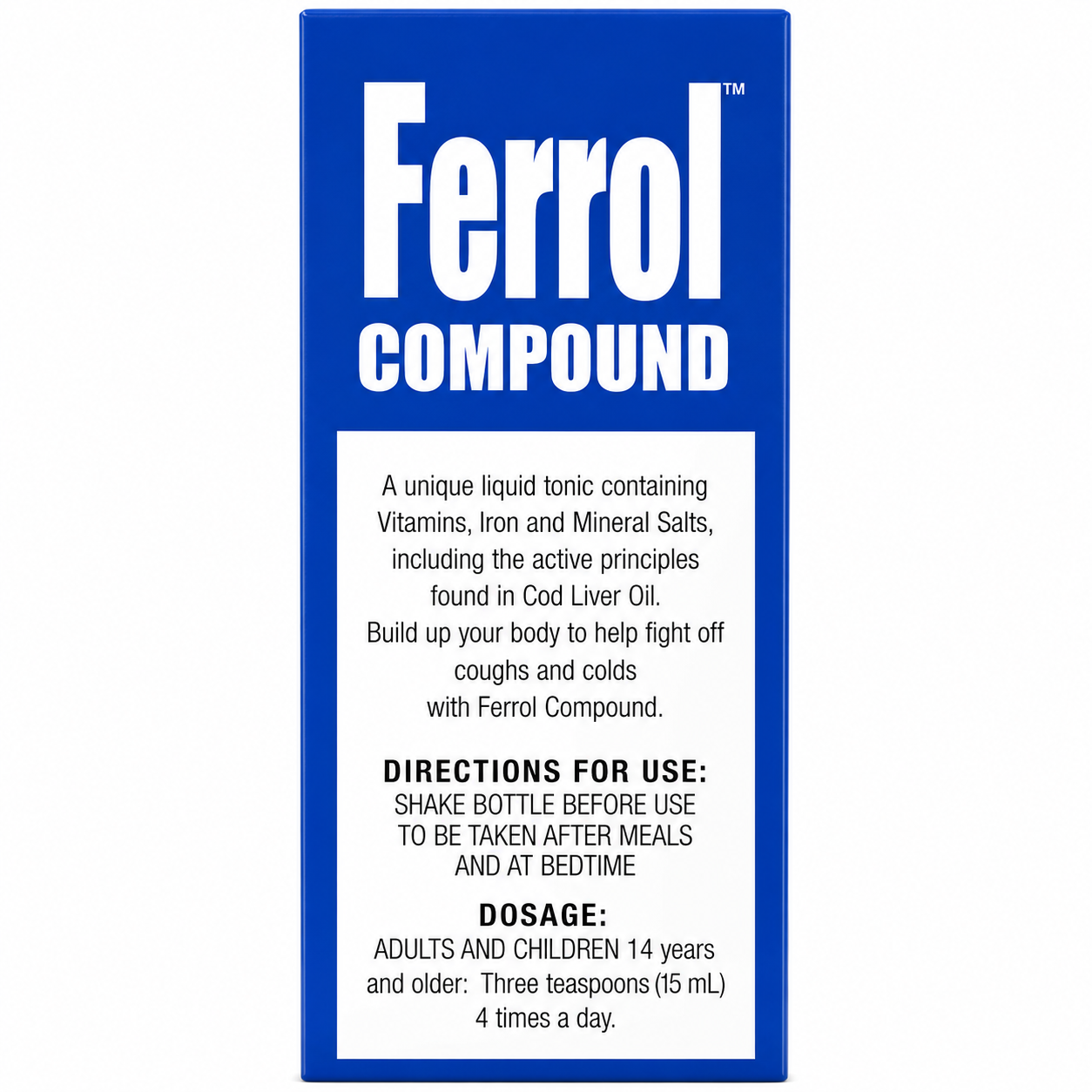 Ferrol Compound Liquid Tonic 500ml benefits and directions for use