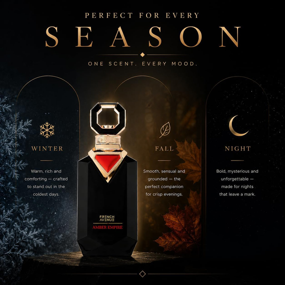 French Avenue Amber Empire Extrait De Parfum 100ml