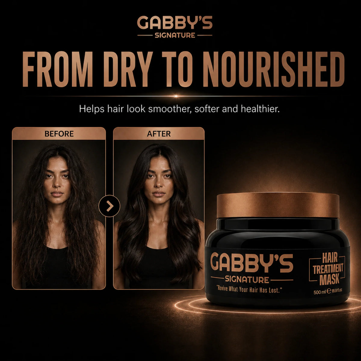 Gabby's Signature 12-In-1 Hair Treatment Mask 500ml