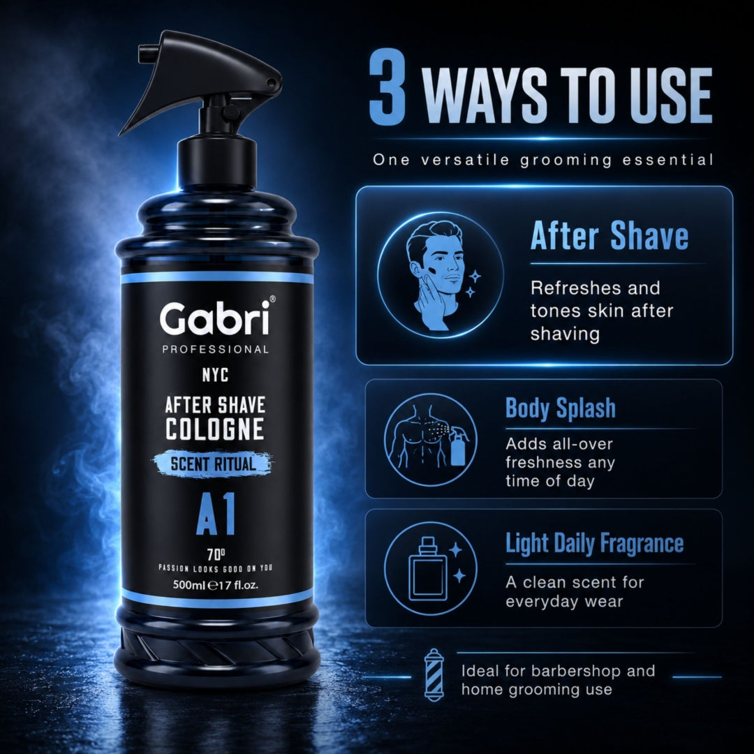 Gabri Professional A1 After Shave Cologne Scent Ritual 500ml