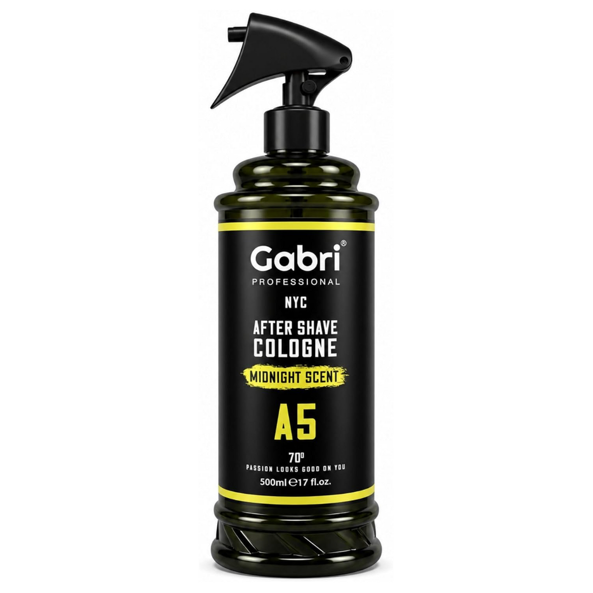 Gabri Professional A5 After Shave Cologne Midnight Scent 500ml