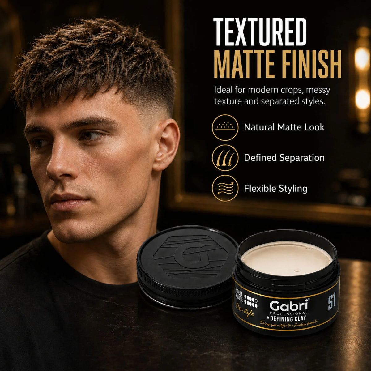 Gabri Professional S1 Defining Clay Flex Style 100ml