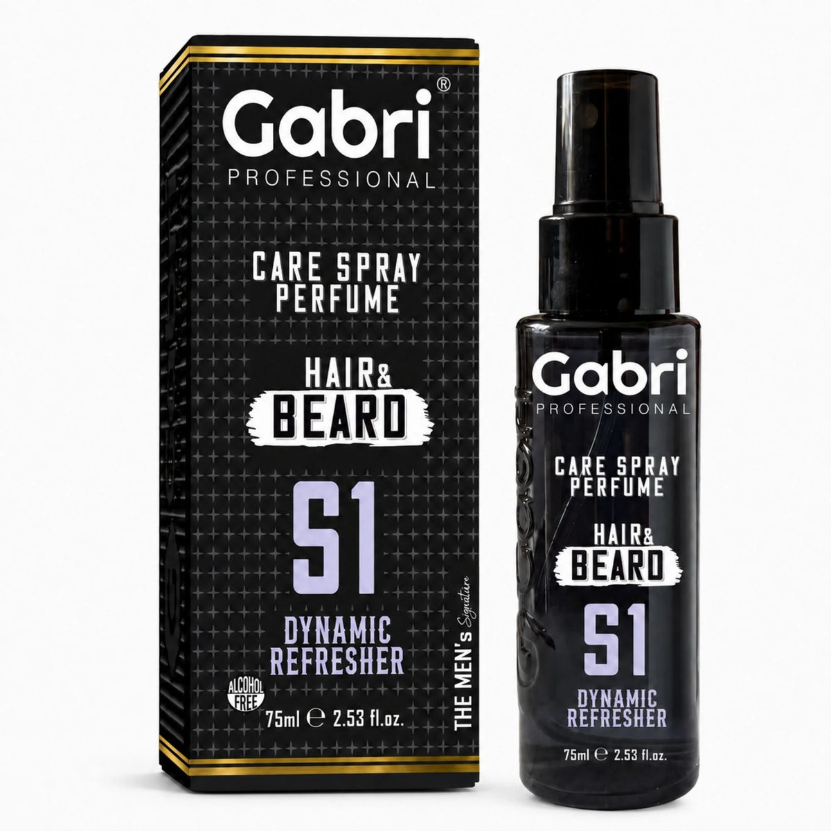 Gabri Professional S1 Hair & Beard Care Spray Perfume Dynamic Refresher 75ml
