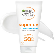 Garnier Ambre Solaire Super UV SPF50+ Hyaluronic Acid Anti-Age Cream 50ml